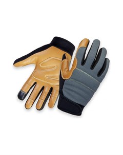 Перчатки Omega кожаные антивибрационные JAV06 9 L Jeta safety