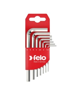 Набор шестигранных ключей г образных HEX 1 5 6 мм 34500711 7 шт Felo