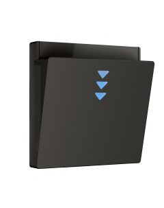 Накладка для электронного карточного выключателя черная a062006 Werkel
