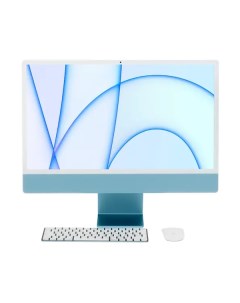 Моноблок iMac 24 2021 M1 16Gb 1024Gb M1 8 core синий Z12W001EN Apple