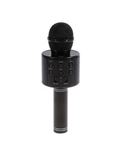 Микрофон для караоке LuazON LZZ 56 WS 858 1800 мАч чёрный Luazon home