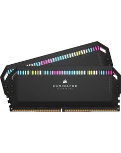 Оперативная память DOMINATOR PLATINUM RGB DDR5 DIMM 64GB CMT64GX5M2B5600C40 Corsair