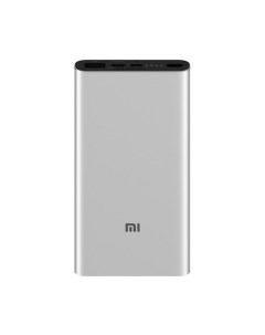 Внешний аккумулятор Mi Power Bank 3 PLM12ZM 10000 mAh Silver Xiaomi