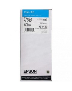 Картридж для лазерного принтера C13T782200 Blue оригинал Epson