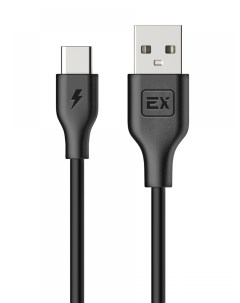 Кабель Classic EX K 490 USB Type C 2m Black Exployd