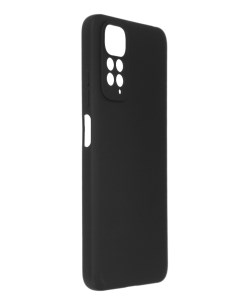 Чехол DF для Xiaomi Redmi Note 11 11s Silicone Black xiCase 61 Df-group