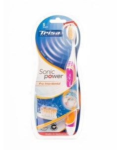 Электрическая зубная щетка Sonicpower akku 661856 Orange Trisa