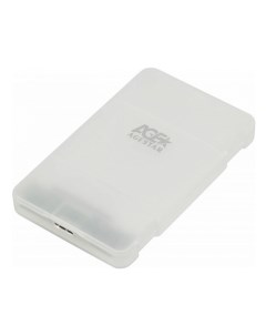 Внешний корпус для HDD SSD 3UBCP1 6G SATA пластик белый 2 5 Agestar