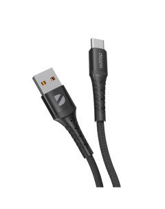 Кабель USB Type C USB Дата кабель Armor USB Type C 1 м черный 1 м черный Deppa