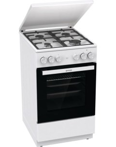 Комбинированная плита GK5A42WF B белый Gorenje