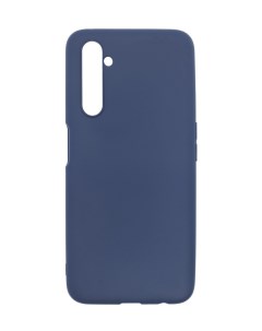 Чехол накладка Soft для Realme 6 Pro синий Mobileocean