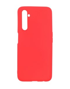 Чехол накладка Soft для Realme 6 Pro красный Mobileocean
