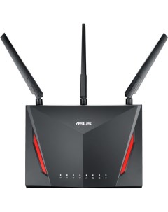 Wi Fi роутер RT AC86U Black красный 1030584 Asus
