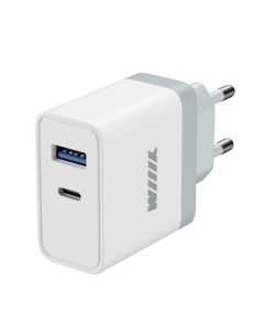 Сетевое зарядное устройство UNN 4 2 01 QC USB C USB A 3A белый Wiiix