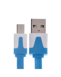 Кабель DCC328 Micro USB USB зарядка передача данных 1 м синий Oxion