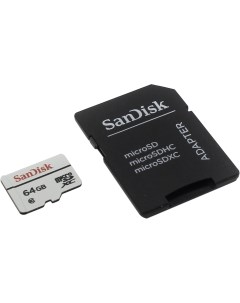 Флеш карта High Endurance microSDXC 64GB SDSQQNR 064G GN6IA Sandisk