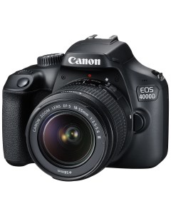 Фотоаппарат зеркальный EOS 4000D EF S 18 55mm III Black Canon