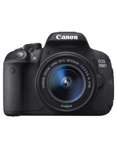 Фотоаппарат цифровой зеркальный EOS 700D Kit 18 55 IS STM Black Canon