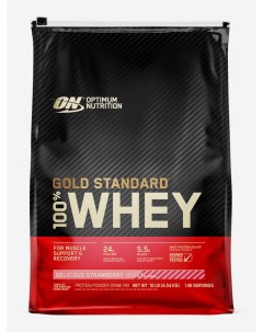 Протеин Gold Standard 100 Whey 4530 г Клубника Черный Optimum nutrition