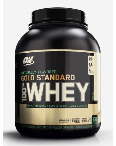 Протеин Naturally Flavored Gold Standard Whey 2180 г Ваниль Черный Optimum nutrition