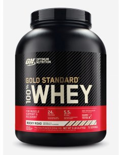 Протеин Gold Standard 100 Whey 2270 г Шоколадная крошка Черный Optimum nutrition
