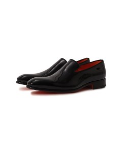 Кожаные лоферы Santoni