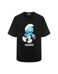 Хлопковая футболка x The Smurfs Dsquared2