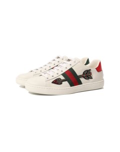 Кожаные кеды New Ace Gucci