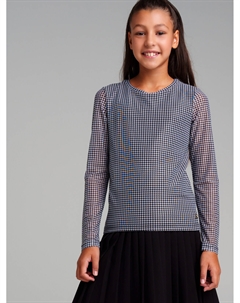 Фуфайка трикотажная для девочек (футболка с длинными рукавами) Playtoday tween