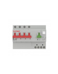 Автоматический выключатель дифф тока АВДТ MDV63 41C20 A 6kA тип характеристики C 3P N 20A тип A 7 мо Dkc