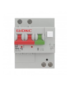 Автоматический выключатель дифф тока АВДТ MDV63 24C32 A 6kA тип характеристики C 1P N 32A тип A 4 мо Dkc