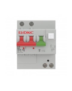Автоматический выключатель дифф тока АВДТ MDV63 23C20 A 6kA тип характеристики C 1P N 20A тип A 4 мо Dkc