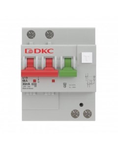Автоматический выключатель дифф тока АВДТ MDV63 22C20 A 6kA тип характеристики C 1P N 20A тип A 4 мо Dkc