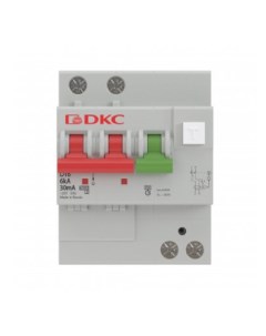 Автоматический выключатель дифф тока АВДТ MDV63 24C50 A 6kA тип характеристики C 1P N 50A тип A 4 мо Dkc