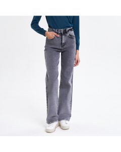 Серые прямые джинсы Tobeone