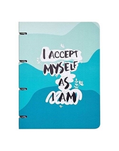 Тетрадь общая, Коллекция Quote, в клетку, 120 листов, 24 х 31 см, зеленый Be smart