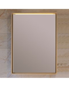 Зеркало шкаф Frame 60 дуб сонома с подсветкой Raval