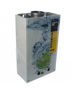 Газовый проточный водонагреватель GWH 10 Fonte Glass Lime Zanussi