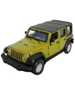 Коллекционная модель Jeep Wrangler Unlimited Rubicon масштаб 1 32 18 43000 Bburago