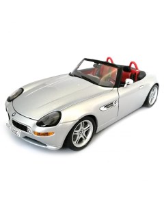 Коллекционная модель автомобиля BMW Z8 масштаб 1 18 18 12032 silver Bburago