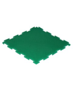 Массажный развивающий коврик пазл Трава мягкая зеленый 1 элемент Ортодон