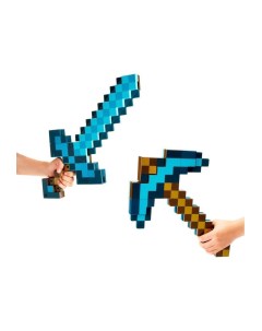 Игрушечное оружие Mattel Майнкрафт трансформер Кирка меч Алмазные 60 см Minecraft