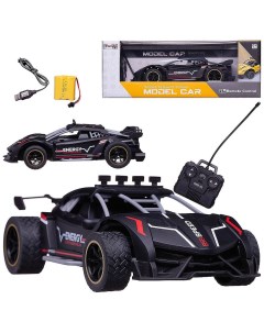 Радиоуправляемая машинка скоростная гоночная 1 16 черная WD 11662 Junfa toys