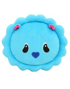 Подушка игрушка Печальный зверек цвет голубой 40х40 см Baby fox