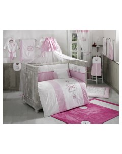 Комплект детского постельного белья Rabbitto розовый Kidboo