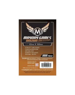 Протекторы для настольных игр Mayday Premium Magnum 7 Wonders 65x100 80 штук Mayday games