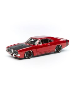 Машинка 1 25 Design Classic Muscle 1969 Dodge Charger R T красная 32537 Maisto