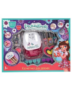 Набор косметики Enchantimals маникюрный набор с сушкой и аксессуарами 8 пр Милая леди