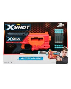 Бластер игрушечный с мягкими снарядами 17 предметов X-shot