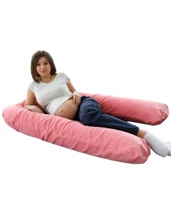 Подушка для беременных U образная Розовый мкв Холлофайбер Dreambag